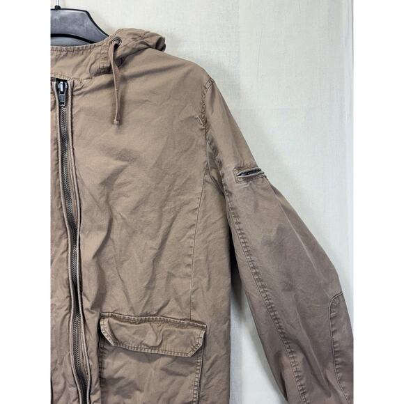 21 Men Brown Utility Worker wear Jacket All American Brand Size L - Picture 15 of 16